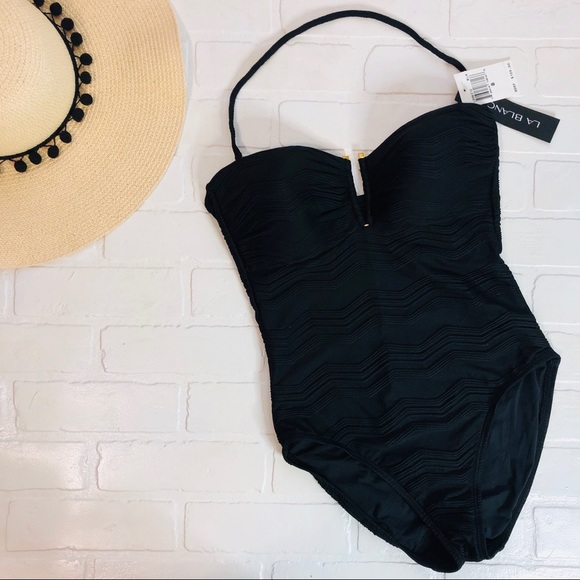 La Blanca Other - La Blanca Black One Piece Swimsuit